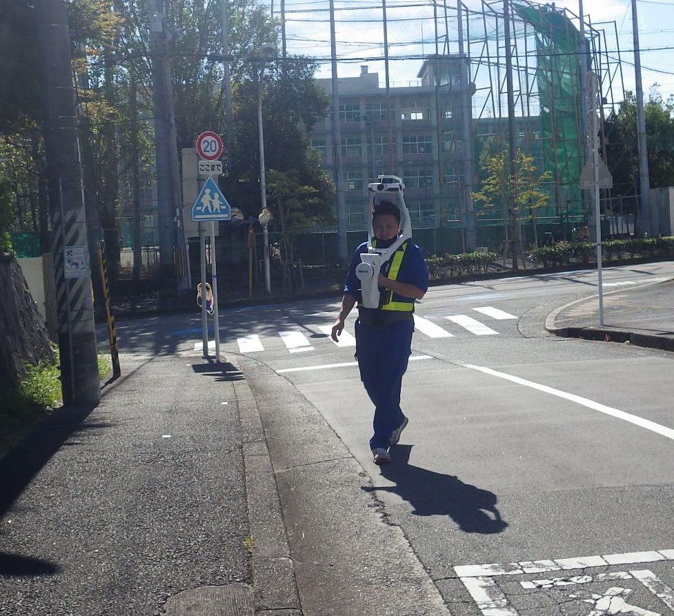 ウエアラブル型(計測風景)